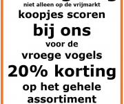 Koningsdag koopjes scoren!