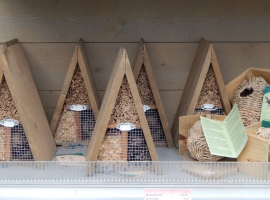 Vogelhuizen, nestkasten en insectenhotels